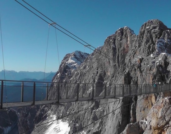 Hängebrücke am Dachstein in Ramsau